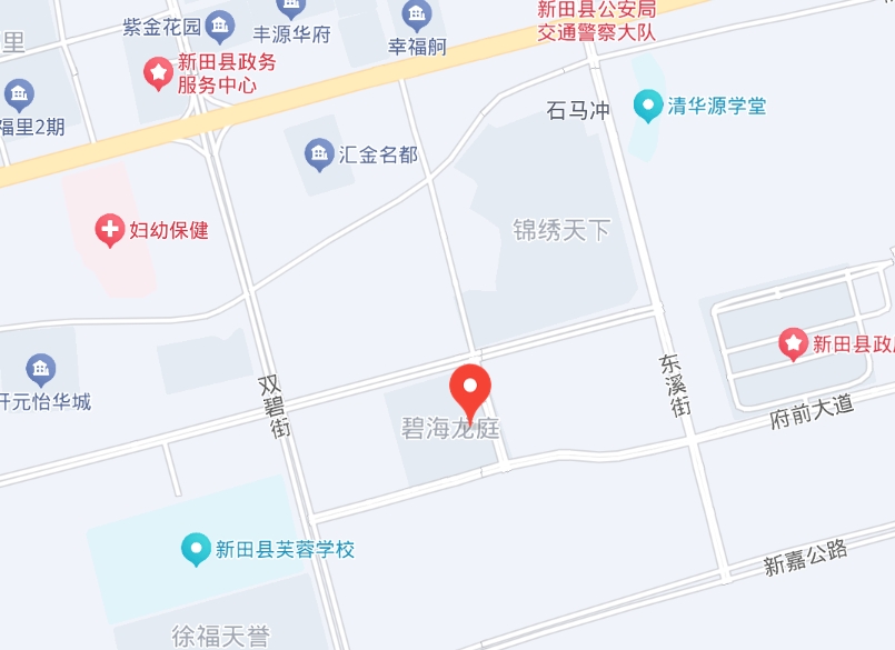 新田县瀚林蒙氏幼儿园位置